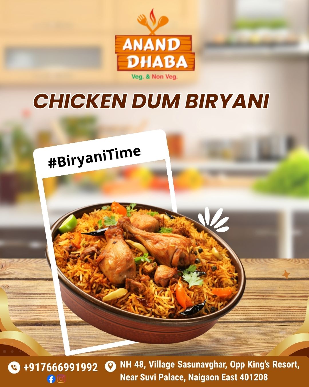 Craving authentic Chicken Dum Biryani?