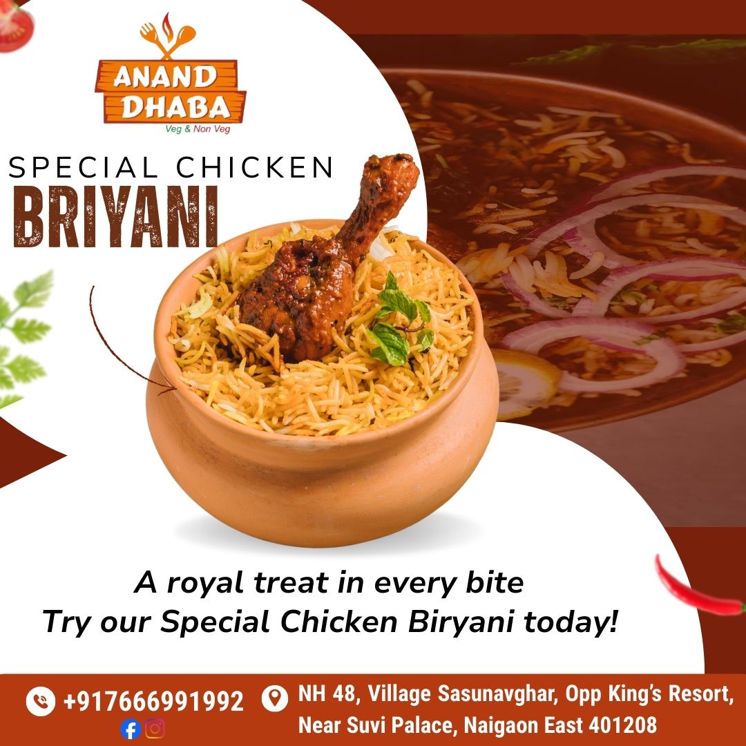 Fragrant basmati rice, tender chicken and rich 