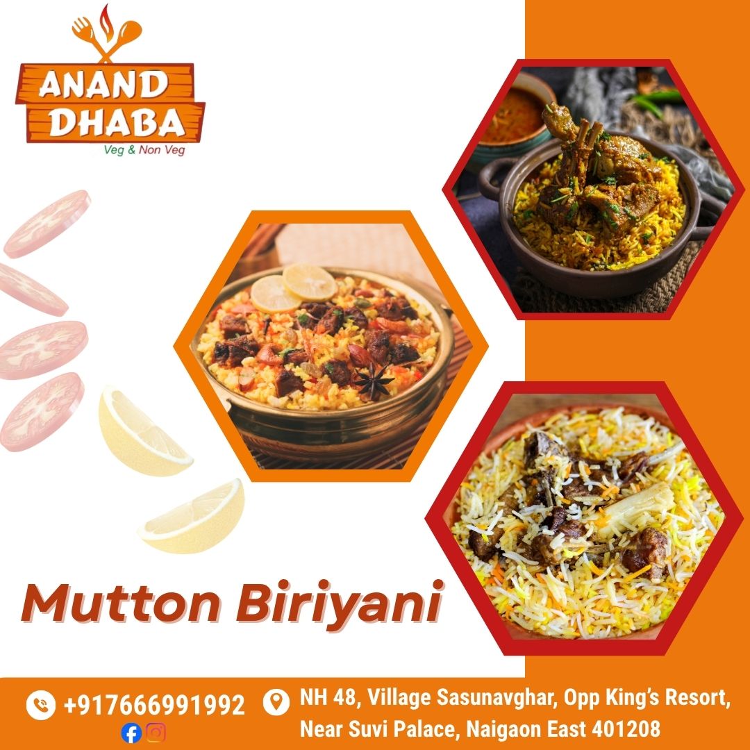 Say hello to the legendary Mutton Biryani from Ana